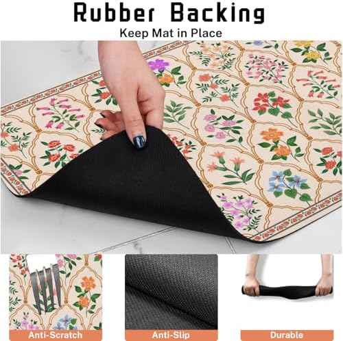 Absorbent Pet Dog Bowl Mat for Food and Water, Pet Cat Food Feeding