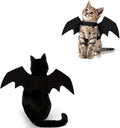 Cat Halloween Costume Bat Wings Pet Apparel Halloween Party Dress Up Accessories by Yunfan