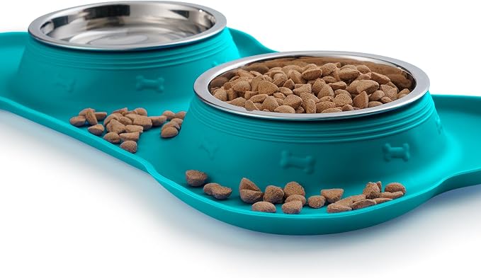 Hubulk Pet Dog Bowls 2 Stainless Steel Dog Bowl - Image 5