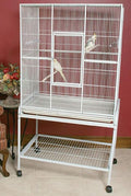 54" Large Wrought Iron Breeding Flight Canary Parakeet Cockatiel Lovebird Finch by Mcage