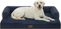 Orthopedic Dog Beds for Extra Large Dogs, Waterproof Egg Crate Foam XL Dog Bed by CasaPaw