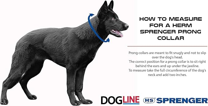 Herm Sprenger 1.5mm Micro Prong Collar - Image 8