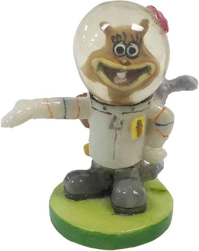 Penn-Plax Officially Licensed Spongebob Squarepants Aquarium Ornament – Sandy – by Penn-Plax