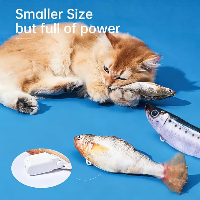 Realistic Floppy Fish Cat Toy - Image 4