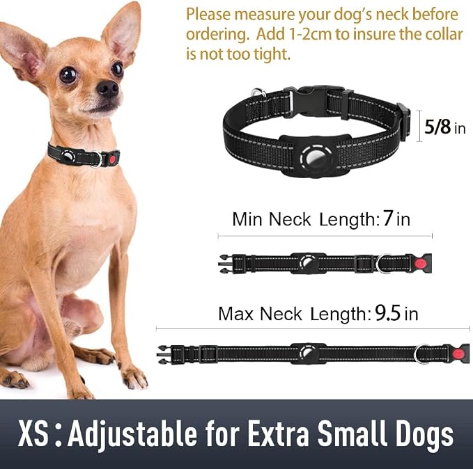 Airtag Dog Collar with AirTag Holder - Image 6