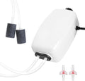 AQUANEAT Aquarium Air Pump for 20-210 Gallon Tank, Fish Air Bubbler, Hydroponic by Aquaneat