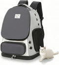 Cat Backpack Carrier, TSA Airline Approved Pet Travel Bag by GixDix