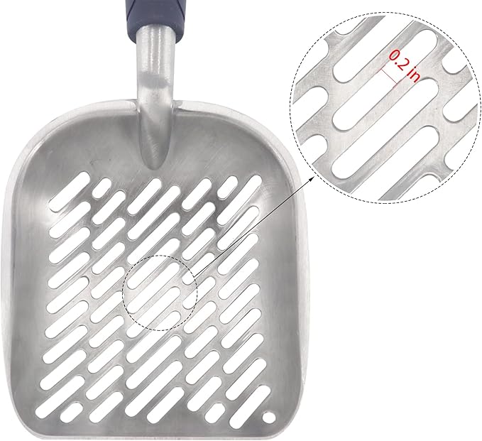 Non-Stick Metal Cat Litter Scoop - Image 3