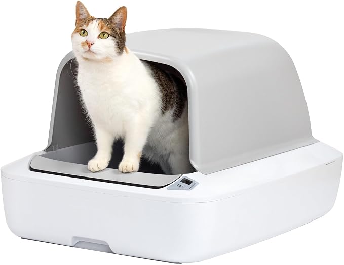 PetSafe ScoopFree Crystal Pro Self-Cleaning Cat Litter Box System – Enclosed by PetSafe