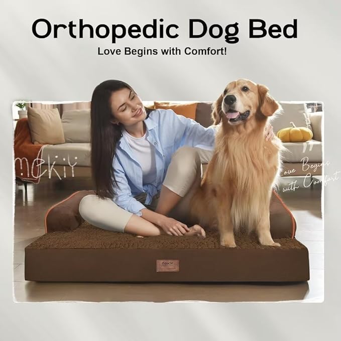 Small Dog Bed Orthopedic Washable Cat Bed Memory Foam Small Couch Sofa Indoor - Image 7