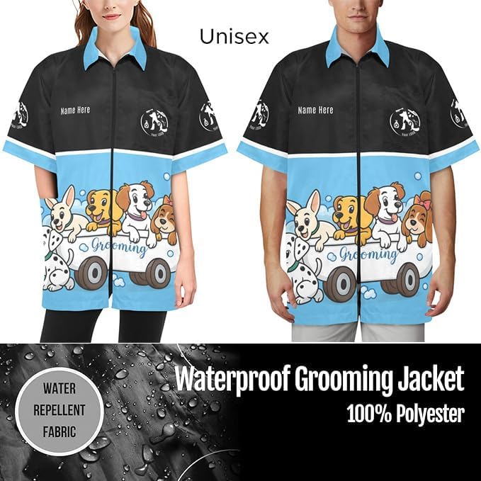 Custom Pet Grooming Jackets - Image 3