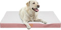Sunheir Orthopedic Dog Bed for Large Dogs, Waterproof Deluxe Plush Dog Crate Bed by SUNHEIR