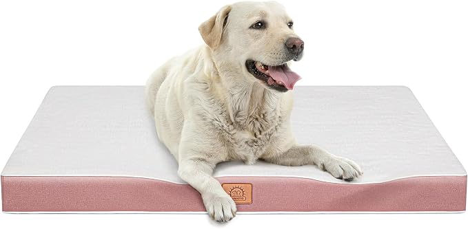 Sunheir Orthopedic Dog Bed for Extra Large Dogs, Waterproof Deluxe Plush Dog by SUNHEIR