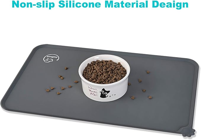Silicone Waterproof Dog Cat Pet Feeding Mats, Non Slip, Easy Clean Pet Dog Cat - Image 5