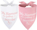 SZEE Bridal Shower Gifts for Bride, 2 Pack My Humans are Getting Married Dog by SZEE
