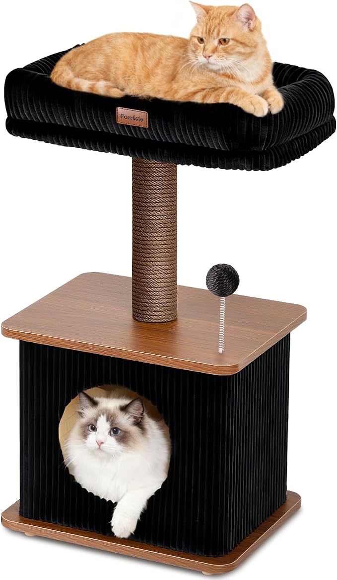 Modern Cat Tree for Indoor Cats, Nordic Loft Style, Cat Tower for Kitten - Image 8