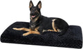 KSIIA Washable Dog Bed Anti-Slip Dog Crate Beds Deluxe Plush Kennel Pad Comfy by KSIIAPetProducts