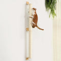 FUKUMARU Cat Wall Scratcher, Sturdy Sisal Climbing Tree by FUKUMARU