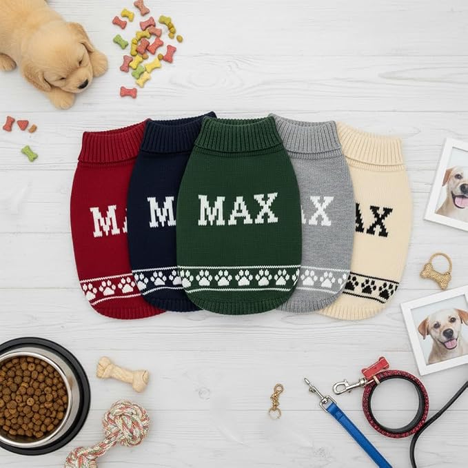 Customizable Pet Sweater for Dogs & Cats - Image 5