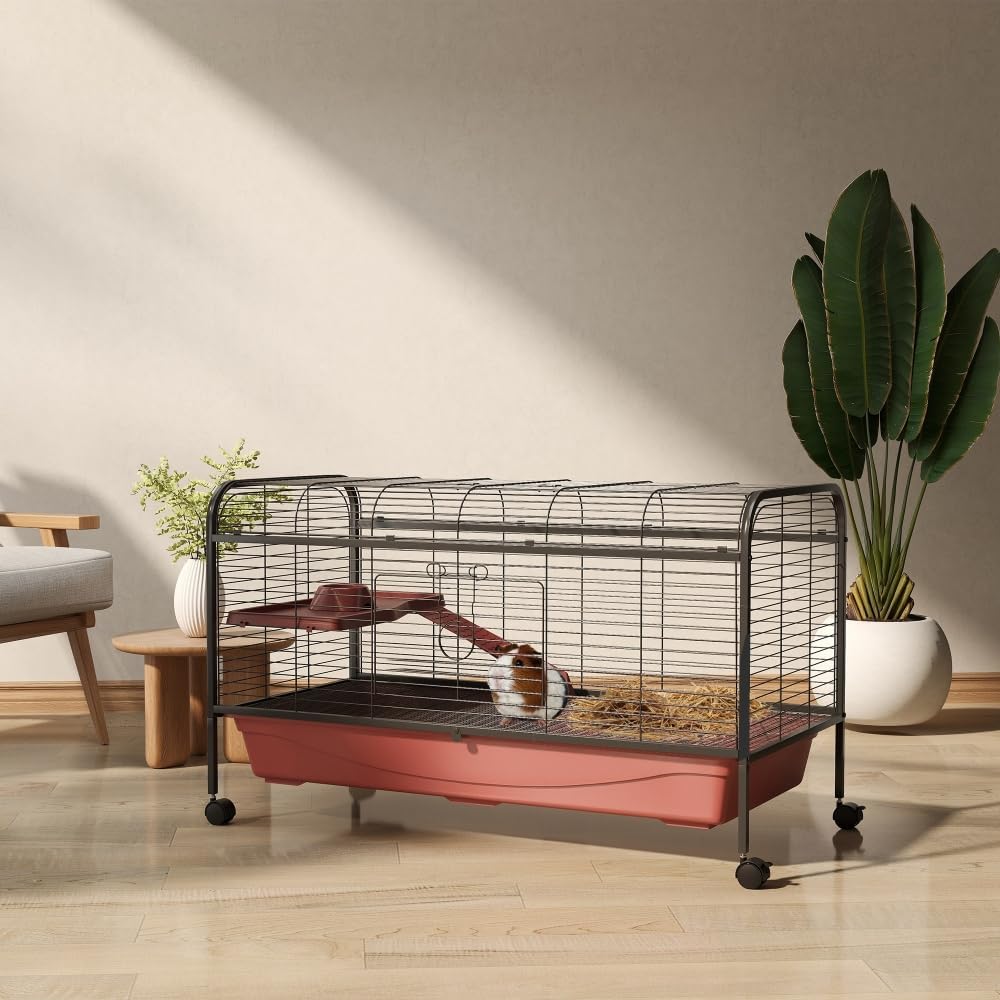 Wire Mesh Small Animal Habitat with Removable Tray - GlobalHabitat Supply
