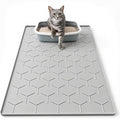 Cat Mat for Litter Box, Large 34" X 22" Cat Litter Mat, Waterproof Silicone Pad by Garoopion
