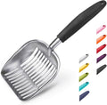 WePet Cat Litter Scoop, Aluminum Alloy Sifter, Kitty Metal Scooper, Deep Shovel by WePet