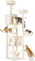 DUMOS Tall Cat Tree 75 Inch, Large Multi-Level Cat Tree Tower by DumosLifestyle
