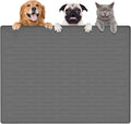 Largest Dog Food Mat, 39.5"x29.5" Silicone Dog and Cat Mat by Goldleaf