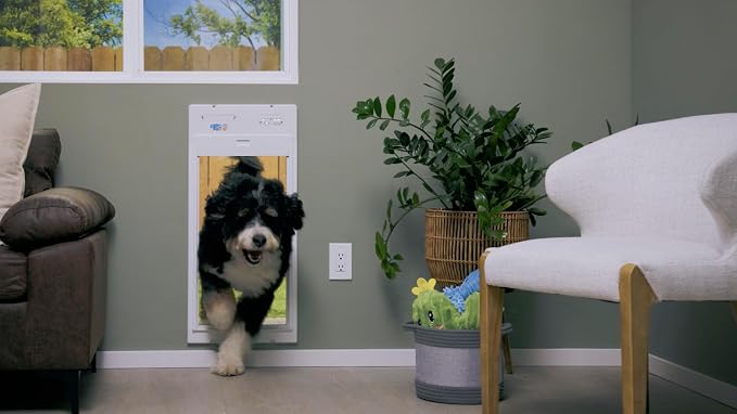 Power Pet® Automatic Roll-Up Pet Door by High Tech Pet – Motorized Vertical Door - Image 3