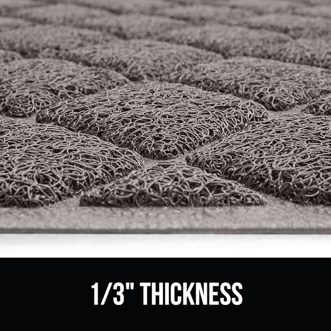 GORILLA GRIP Cat Litter Box Mat, Water Resistant, US Designed Kitty Litter - Image 9