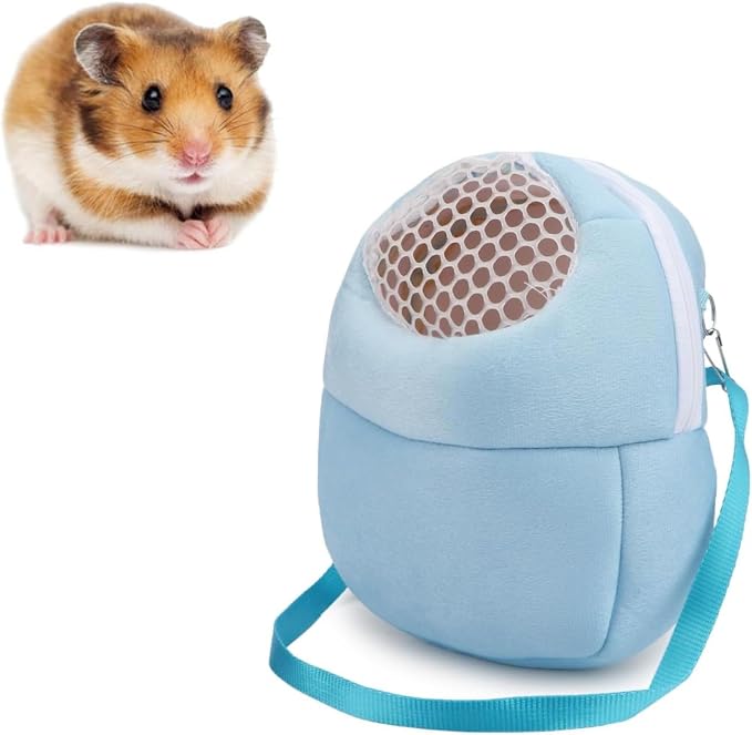 Pet Carrier Backpack for Small Animals, Travel Handbag for Cat, Guinea Pig - Image 3