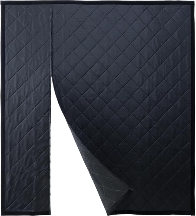 Reversible Wide Magnetic Thermal Insulated Door Curtain by Unknown