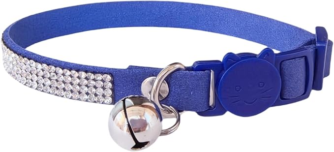 Rhinestone Cat Collar Breakaway Safety Buckle by HAMUSN