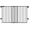 Babelio 31.5-55" No Bottom Bar Baby Gate Extra Wide, 2-in-1 Auto Close Dog Gate by BABELIO