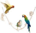 78.7 Inches Cotton Climbing Rope Toy, Lengthen and Bold Bird Ladder Bridge by Dnoifne