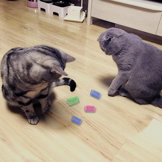 Andiker Interactive Cat Spiral Creative Spring Toy to Kill Time and Keep Fit - Image 2