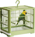 2025 New Carry Cage for Parakeet Portable 30x23x26cm Bird Travel Carrier Cage by Unknown