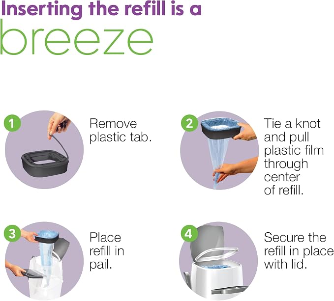 Litter Genie Refill Bags | Standard 4-Pack, 56 total ft | Up to 8 Months of - Image 7