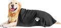 Microfiber Dog Towels for Drying Dogs, Super Absorbent and Soft Pet Towel by Puomue