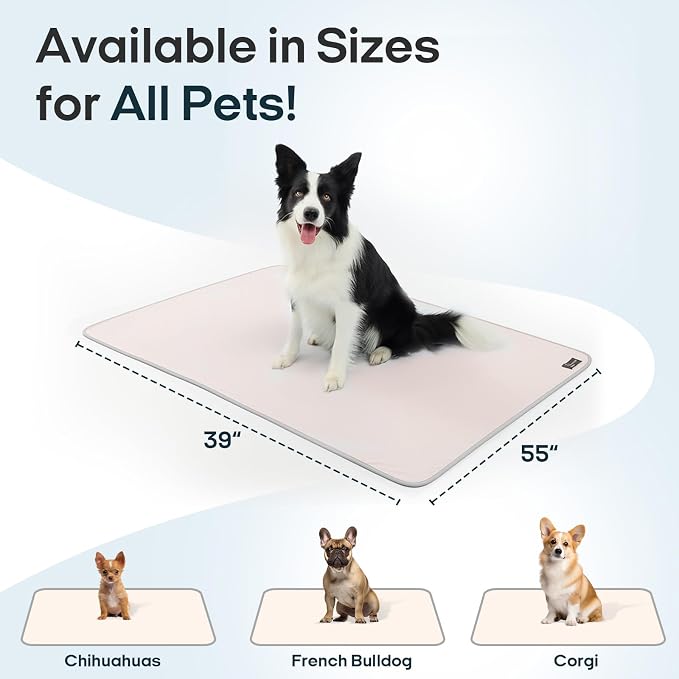 Zonli Premium Cooling Blanket for Dogs-Lightweight Fluffy Pet Throw & Bed Cover - Image 9