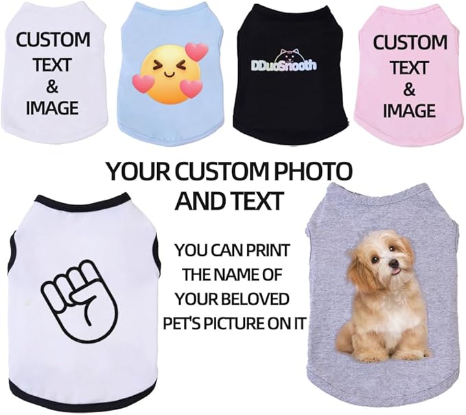 Custom Dog Shirt, Personalized Pet Apparel - Image 2