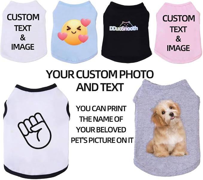 Custom Dog Shirt, Personalized Pet Apparel - Image 2