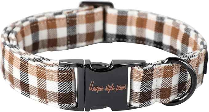 Unique style paws Dog Collar Metal Buckle Collar Gift