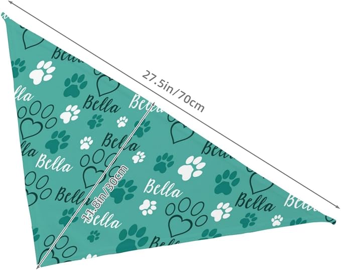 Custom Pet Scarf Personalized Dog Bandana - Image 6