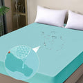 Twin Mattress Protector Waterproof, Fitted Sheet Style Breathable Mattress Cover by OHANO