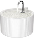 Voluas Ceramic Cat Water Fountain, 2.2L/74oz Cat Fountains by Voluas