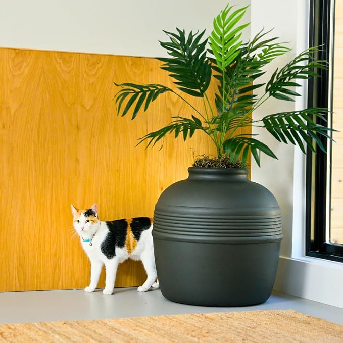 Good Pet Stuff Hidden Litter Box Planter, Decorative Cat Litter Enclosure - Image 14