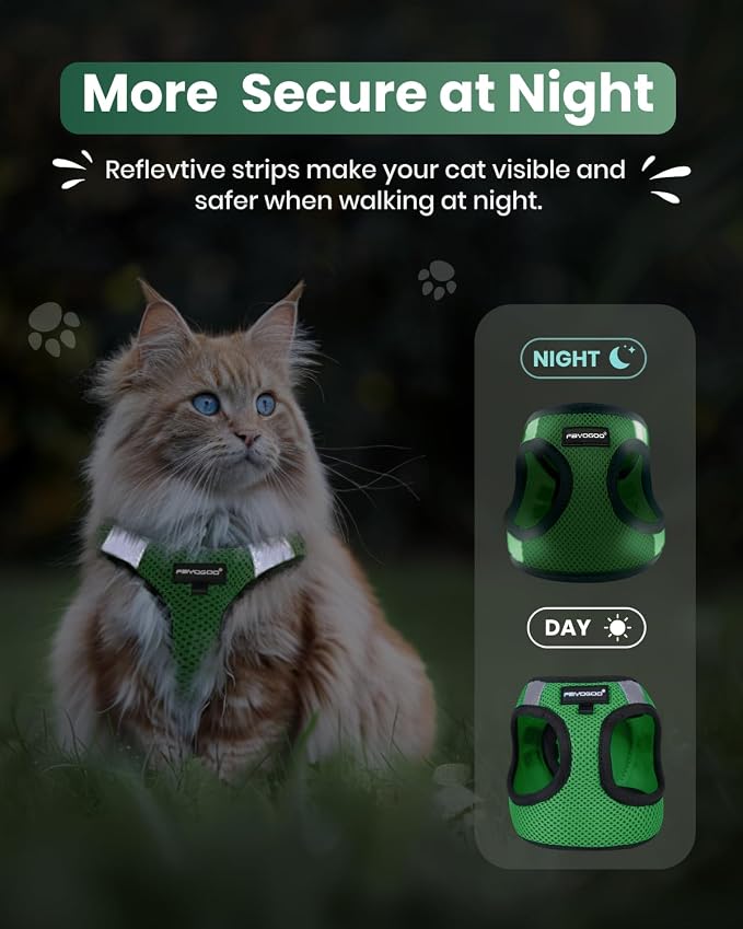 FAYOGOO Cat Harness, Cat Leash and Harness Set - Image 5