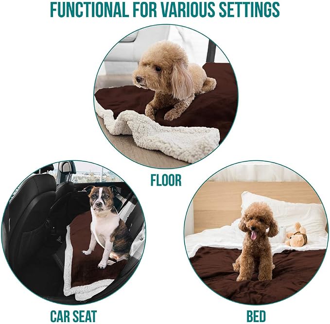 PetAmi Dog Blanket for Medium Large Dogs, Pet Bed Blanket Cat Puppy Kitten - Image 4