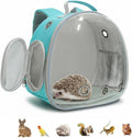 Small Animal Carrier Guinea Pig Backpack, Transparent, Breathable Backpack by Dotala
